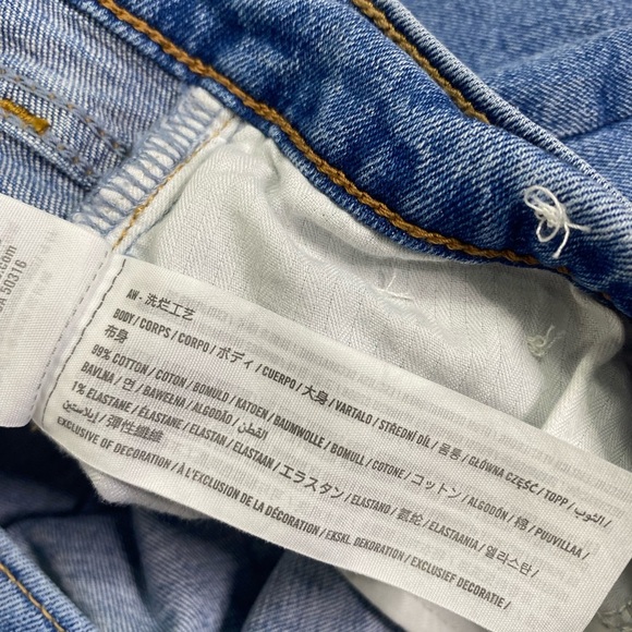 Abercrombie & Fitch The Skinny High Rise Jeans Size 37/24R - Picture 5 of 7